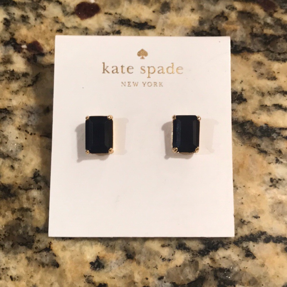 Brand new Navy Kate Spade Stud Earrings